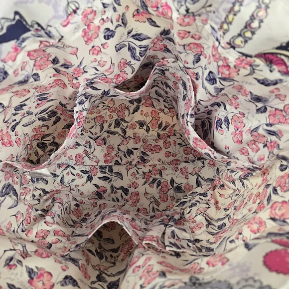 Vera Bradley Iconic Tote Bag Hummingbird Park - Picture 4 of 13